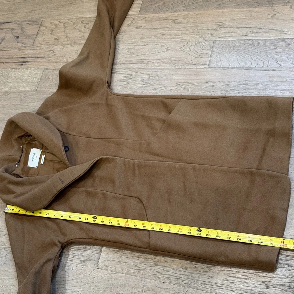 ARITZIA Wilfred Cocoon Wool Cashmere Coat in Camel Size XS - Picture 11 of 13